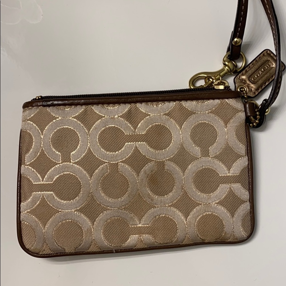 Authentic Coach Wristlet - Picture 3 of 7